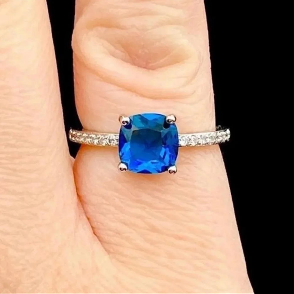 Peacock Blue Ring
